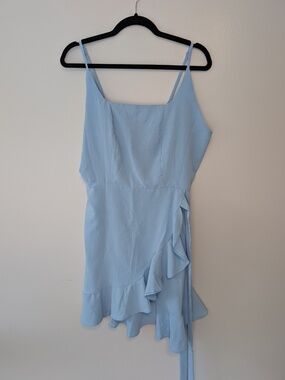 Light blue bridesmaid's dress-- never worn!